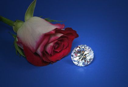 Toujours envisager couper couleur, la clarté et le Poids en carats de diamant naturel Votre ous synthétique.