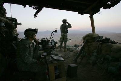 Soldats de l'armée en Afghanistan
