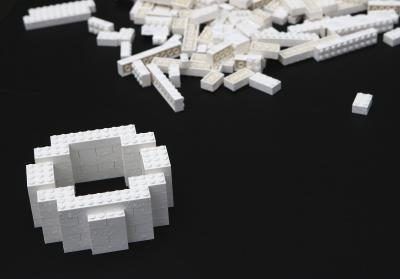 Blanc blocs LEGO
