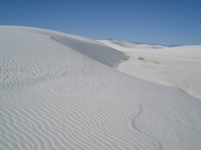 White Sands National Monument gypse duen