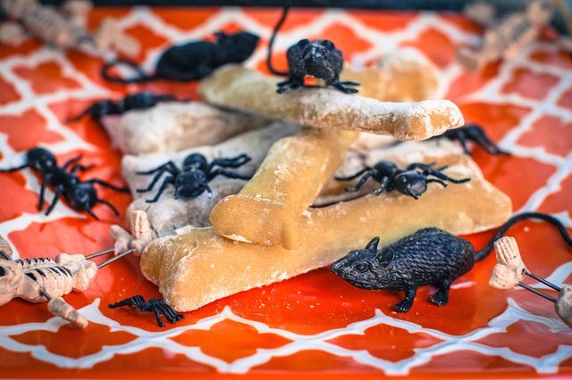 Comment faire Skeleton cookies os pour Halloween