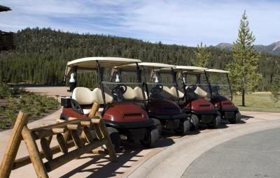Certaines communautés permettent voiturettes de golf.