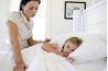 Respiration accélérée chez un enfant de tout âge peuvent être le premier signe visible d'un rhume ou la grippe