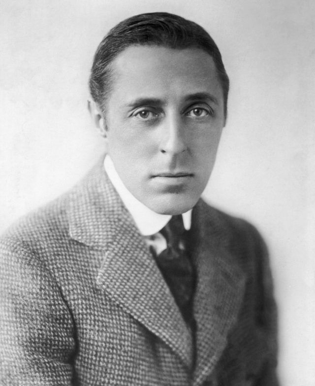 Réalisateur américain D.W. Griffith, vers 1925