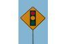 marquage de la chaussée, les panneaux de signalisation et feux de circulation tous travaillent ensemble pour guider les utilisateurs de la route.