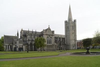 L'extérieur de la Saint-Patrick's Church in Dublin, Ireland.