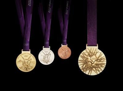 2012 médailles olympiques de Londres et une médaille paralympique