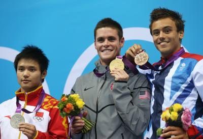 Médaillés plongée Olympiques de 2012