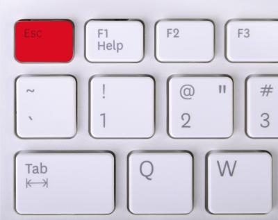 Close-up de clavier d'ordinateur portable