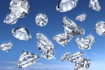 Coûts de zircons Nettement Moins que les diamants.