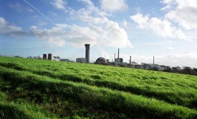 Usine de retraitement nucléaire en Cumbria, Angleterre