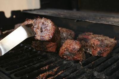 Mise tri-tip morceaux de steak