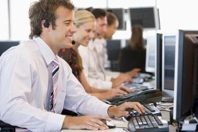 Beaucoup de traitement des réclamations des postes sont situés dans les centres d'appels.