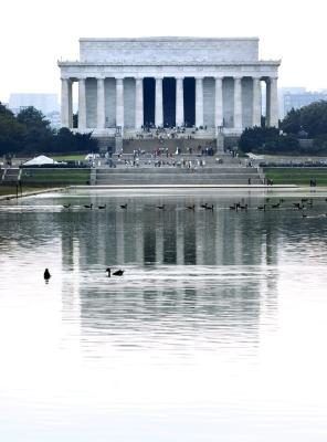 Le Lincoln Memorial est à risque d'être endommagé par la pollution.
