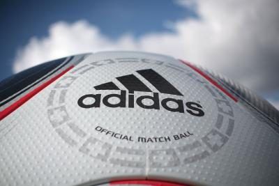 Ballon de soccer Adidas, détail