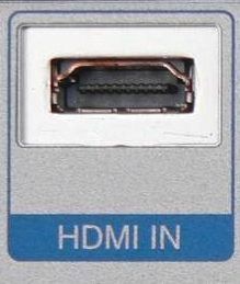 Entrée HDMI