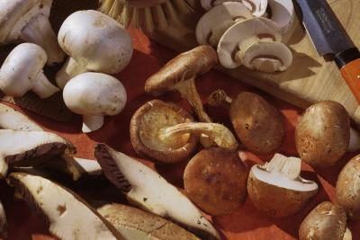 Les champignons sont une source naturelle de l'iode