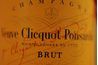 L'étiquette Veuve Clicquot Ponsardin Brut.