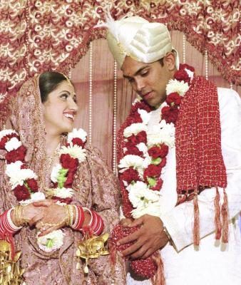 Mariée et le marié indienne